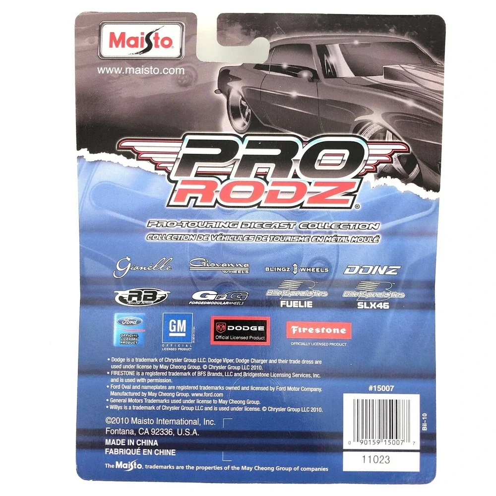 Maisto Pro RodZ‎ 1932 '32 Ford Roadster Car Red Die Cast 1/64 Scale Rumble Seat
